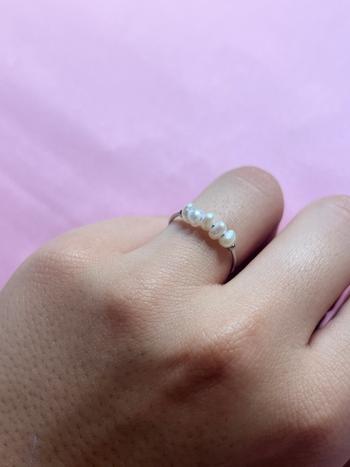 Mini Pearls Ring