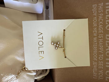 Pearl Cross Necklace