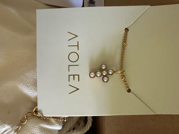 Pearl Cross Necklace