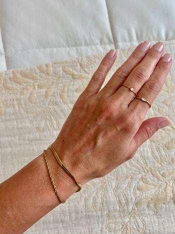 Dainty Crystal Ring