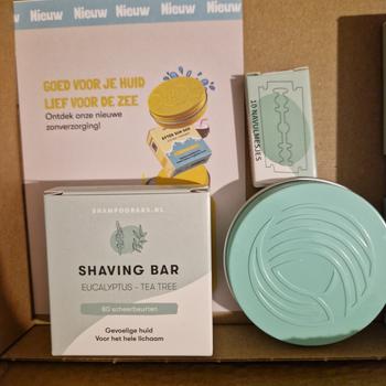 ShampooBars.nl Shaving Bar Eucalyptus - Tea Tree Review