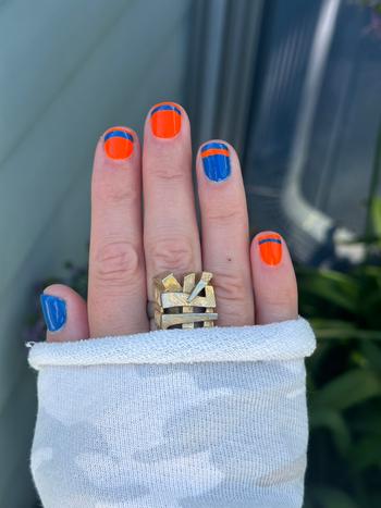 Neon UV Black Light Reactive Orange Crème Nail Polish - Cirque