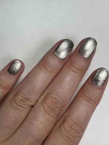 Cool-toned Taupe Brown Magnetic Nail Polish - Cirque Colors Halo