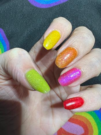 Hot Pink Jelly Nail Polish - Cirque Colors XOXO Jelly