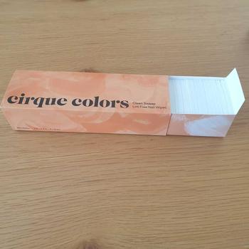 Cirque Colors Clean Sweep Lint Free Wipes Review