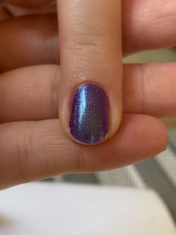 Deep Violet Color-Shifting Aurora Shimmer Nail Polish - Cirque