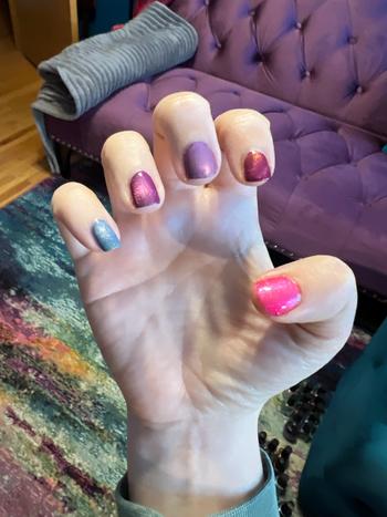 Dark Magenta Red Jelly Nail Polish - Cirque Colors Bitten Jelly