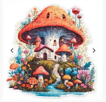 Lubiwood Mushroom House Puzzle Review