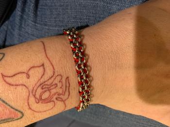 NOGU Red Panda Links | Mini Kismet Bracelet | Red x Silver Review