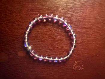 NOGU Violet | Silver | Mermaid Glass Bead Bracelet Review