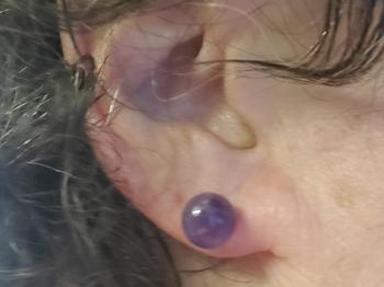 NOGU Amethyst | .925 Sterling Silver | Gemstone Stud Earrings Review