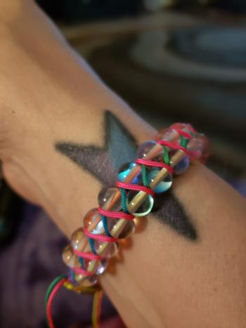 NOGU Spectrum | Rainbow Supernova | Double Galaxy Glass Bracelet Review