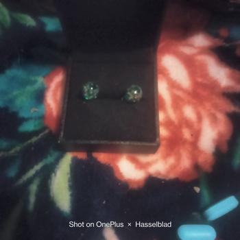 NOGU Teal | .925 Sterling Silver | Firefly Glass Stud Earrings Review