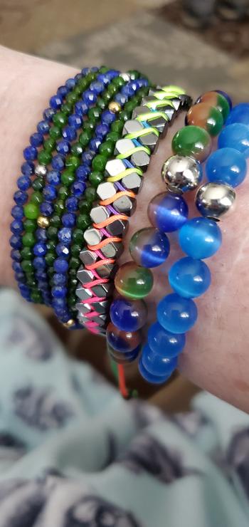NOGU Sacred Geom | Silver Hematite | Gunmetal x Spectrum | Octahedron Bracelet Review