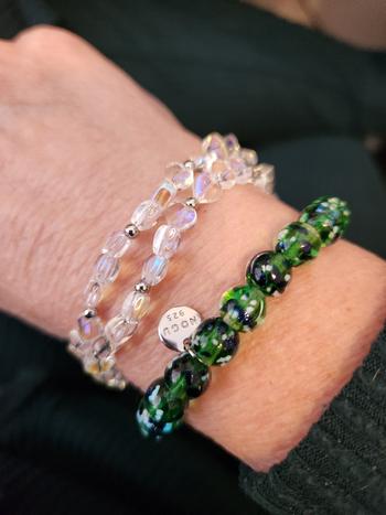 NOGU Blue Shamrock | .925 Sterling Silver | Firefly Glass Bracelet Review