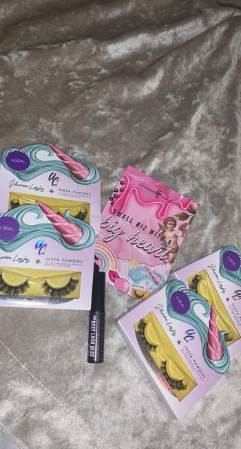 Unicorn Cosmetics Russian Volume 4 Real Strip Unicorn Lashes Review