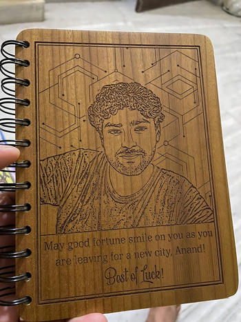 Woodgeek store Personalized Birthday Notebook For the Special One Review