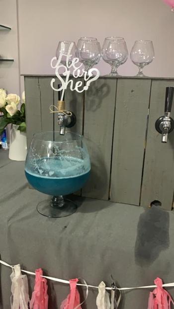Bakell Blue Brew Glitter® Bulk Size Review