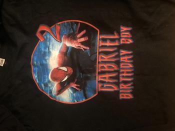 Cuztom Threadz Custom Spider-Man Birthday T-Shirts Review