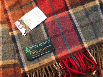 Biddy Murphy Irish Gifts 100% Lambswool 12 W x 60 L Standard Length Irish Scarf Woven by Our Maker-Partner in Co. Tipperary Review