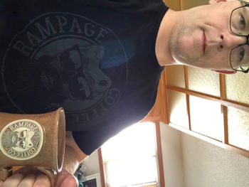 Rampage Coffee Co. CODE BLK Tee | Rampage Coffee Co. Review