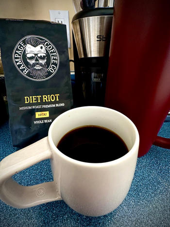 Rampage Coffee Co. DIET RIOT | Medium Roast Decaf Blend Review