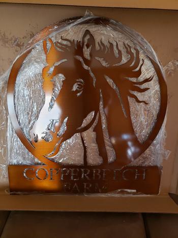 Lakeshore Metal Decor Horse Monogram Review