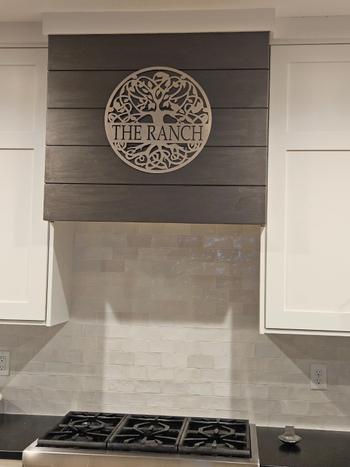 Lakeshore Metal Decor Tree of Life Monogram Review