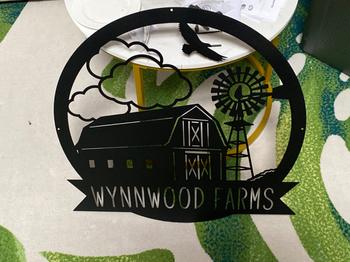 Lakeshore Metal Decor Barn & Windmill Monogram Review