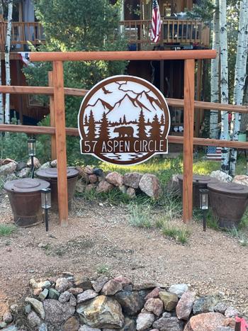 Lakeshore Metal Decor Wilderness Monogram Review