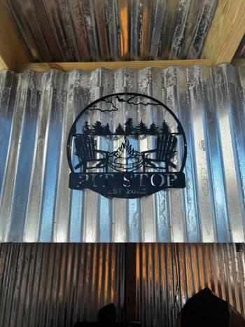 Lakeshore Metal Decor Campfire Monogram Review