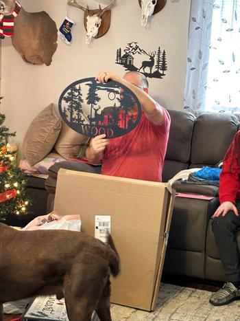 Lakeshore Metal Decor Deer Oval Monogram Review