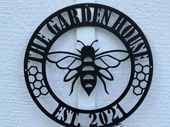 Lakeshore Metal Decor Bee Monogram Review