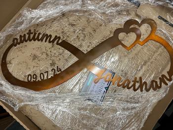 Lakeshore Metal Decor Infinity Monogram Review