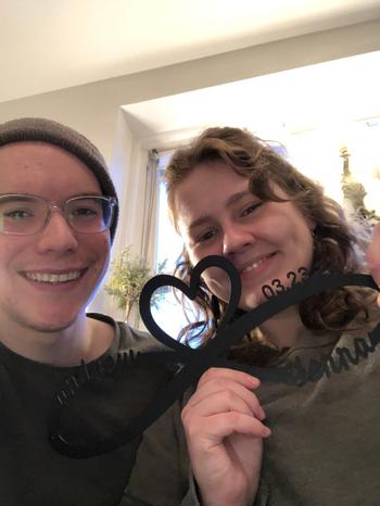 Lakeshore Metal Decor Infinity Heart Monogram Review