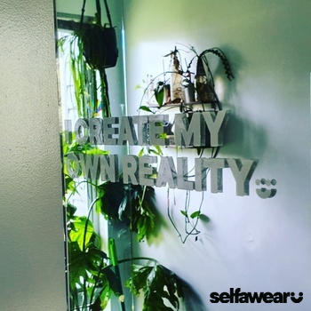 Selfawear I CREATE MY OWN REALITY. - Affirmation Mirror Sticker Review