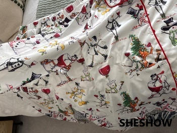 SheShow Winey Snowman Pajama Set Review
