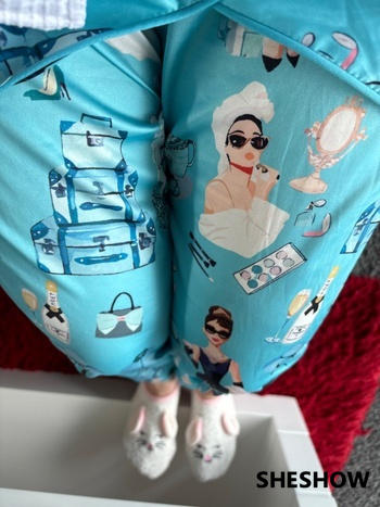 SheShow Breakfast At Tiffany's Print Pajama Set Review