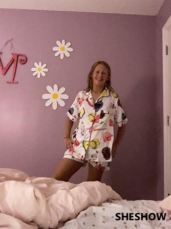 SheShow Softball Theme Pajama Set Review