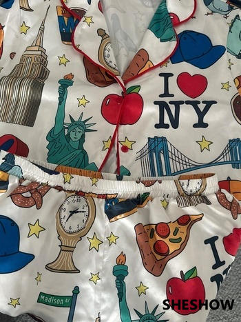 SheShow New York City Satin Pajama Set For Women Review