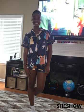 SheShow Hamilton Satin Pajama Set For Women Review