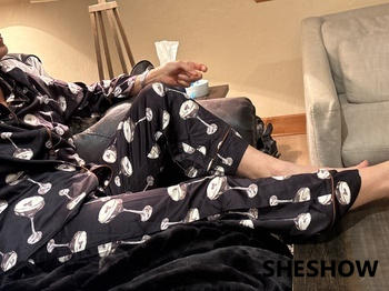 SheShow Espresso Martini Satin Pajama Set For Women Review
