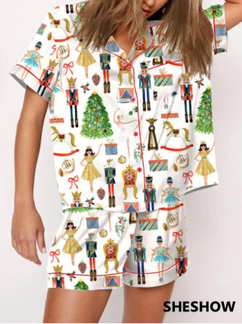 SheShow Christmas Nutcracker Pajama Set Review