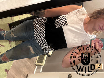 Strictly Wild Checkered Drop Cut Tank Top (discontinuing) Review