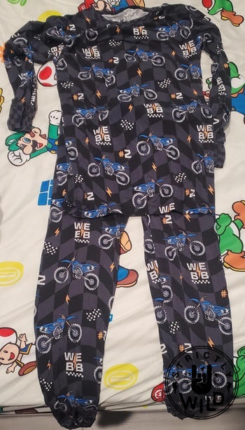 Cooper Webb 2 Piece Pajamas