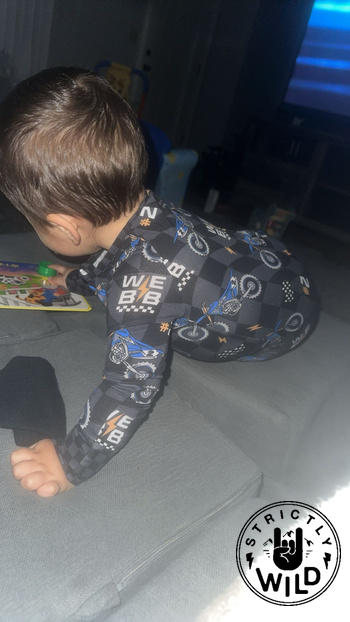 Strictly Wild Cooper Webb Zip Up Pajamas Review