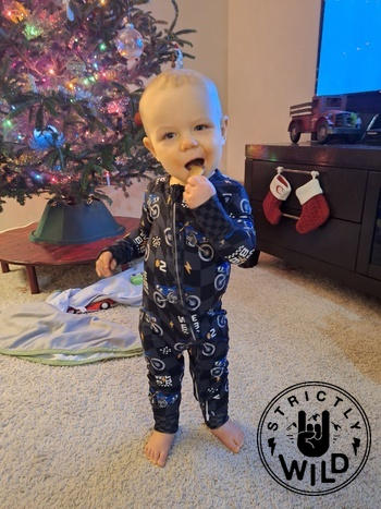 Strictly Wild Cooper Webb Zip Up Pajamas Review