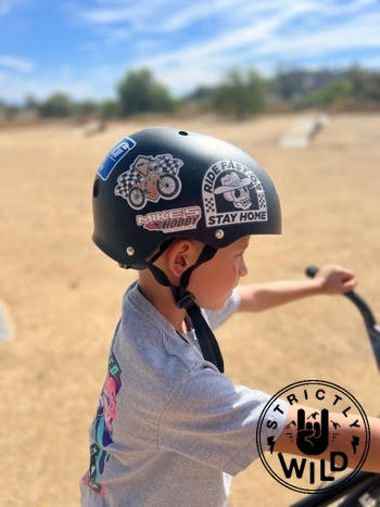 Strictly Wild Checker BMX Sticker Review