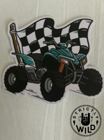 Strictly Wild Checker Quad Sticker Review