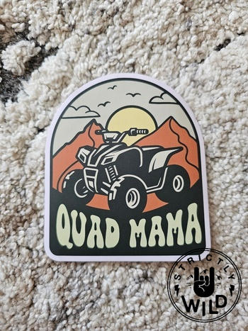 Strictly Wild Quad Mama Sticker Review